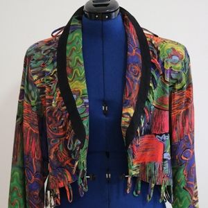 intage Dorothy Schoelen Cropped Blazer